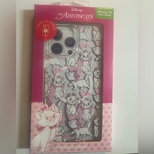 Disney aristocats iPhone 16 pro max Pink Accents